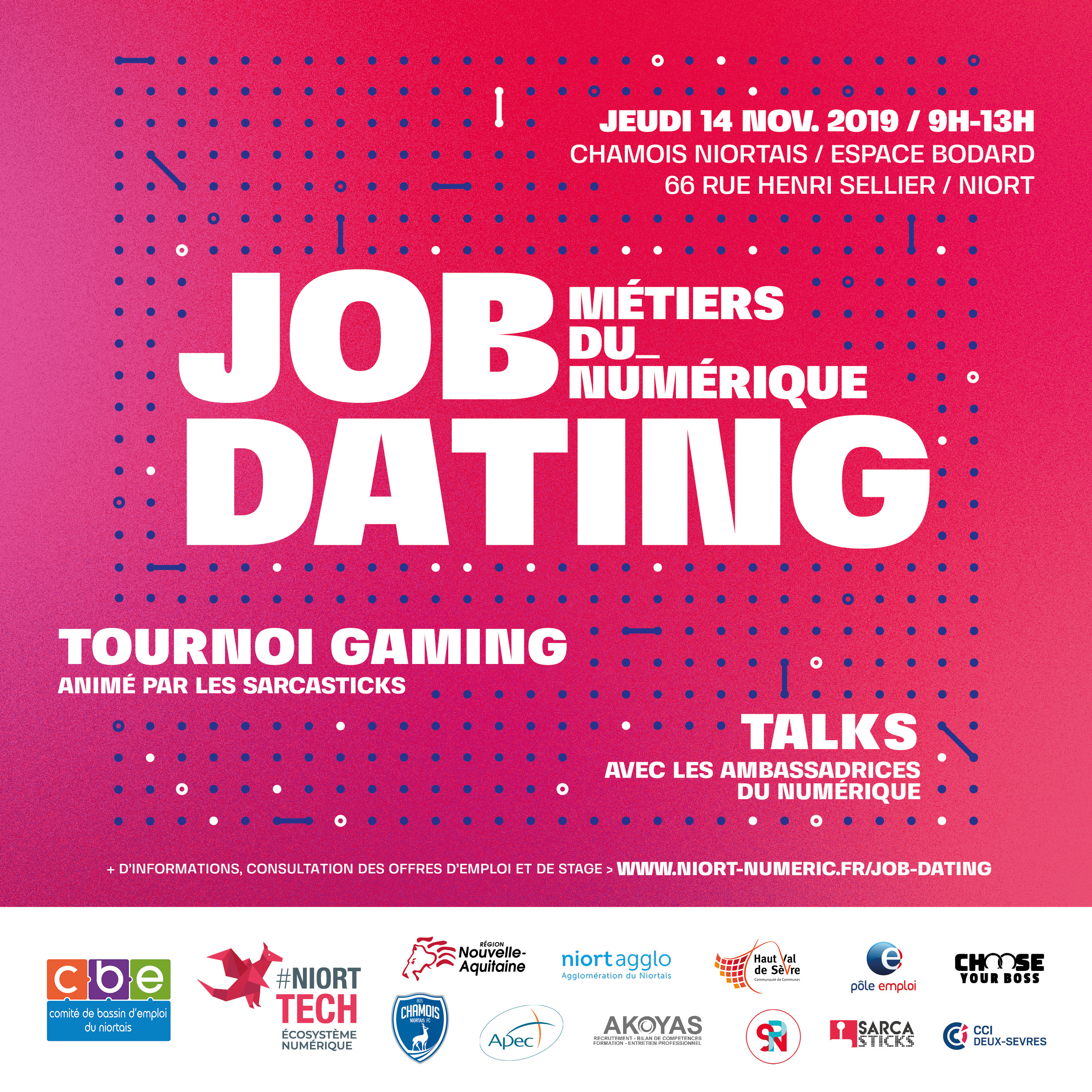 Retrouvez-nous au Job Dating du 14 novembre