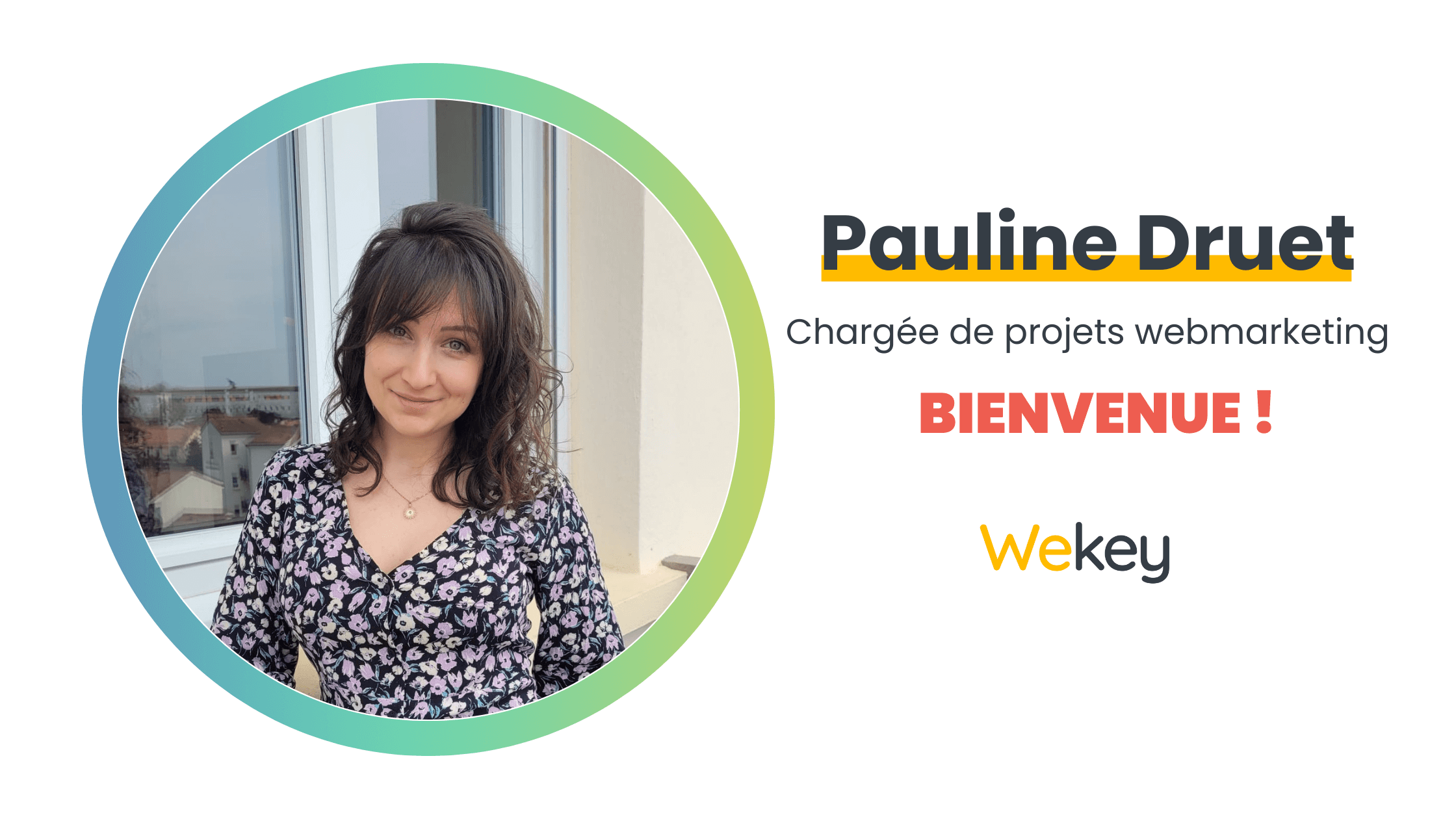 L’année commence fort : bienvenue Pauline !